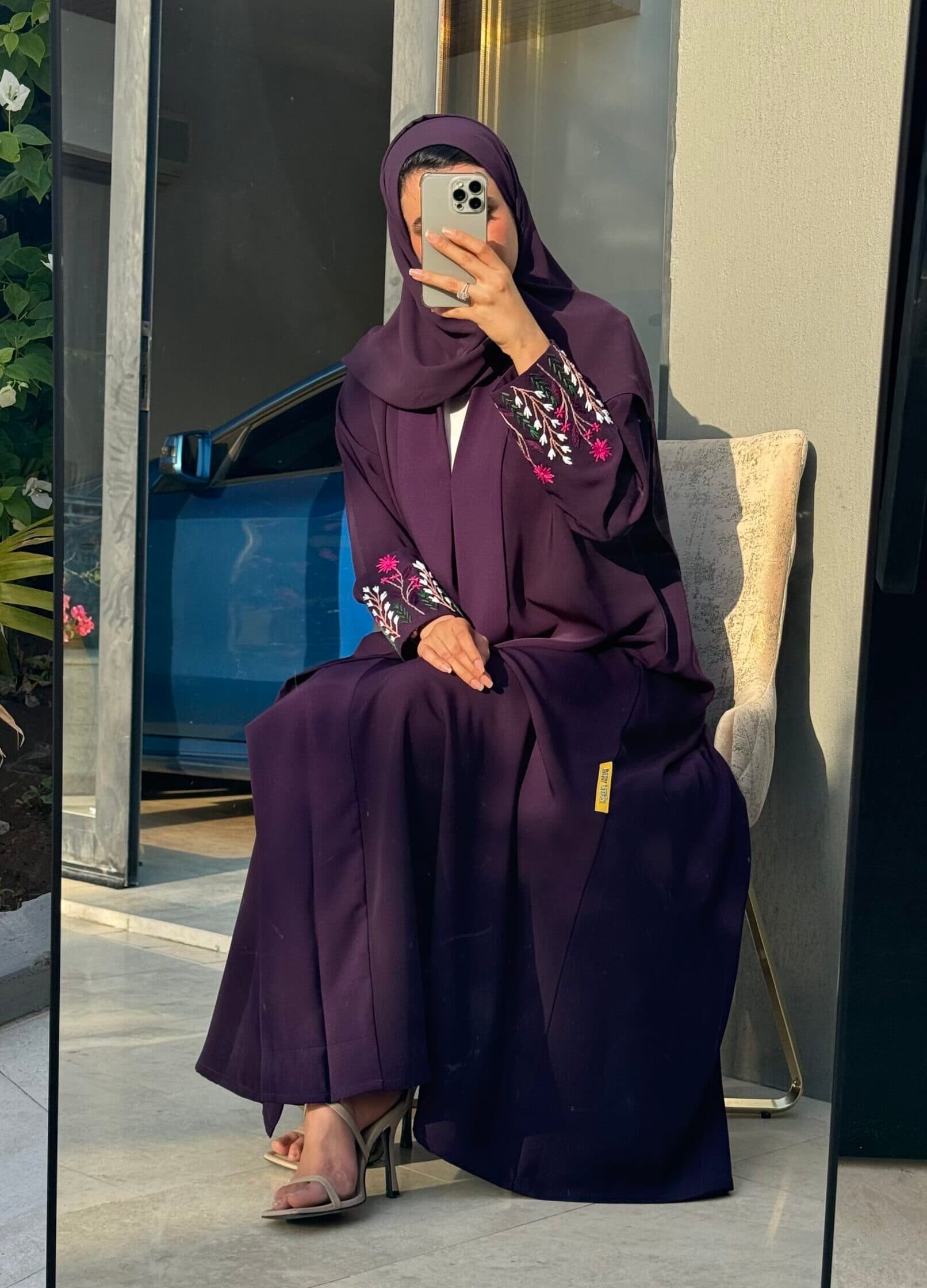 COLOR ABAYA PURPLE
