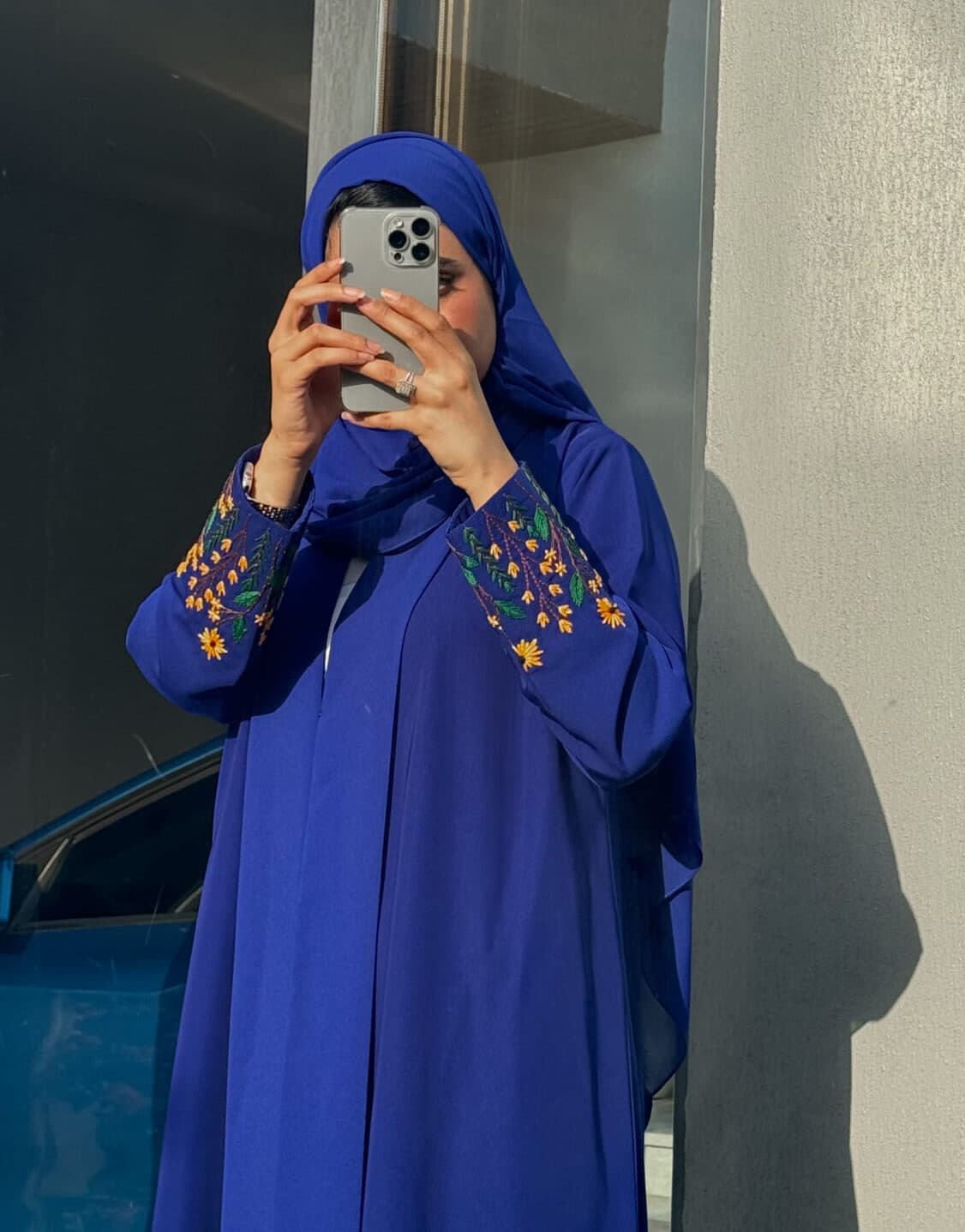 COLOR ABAYA ROYAL BLUE